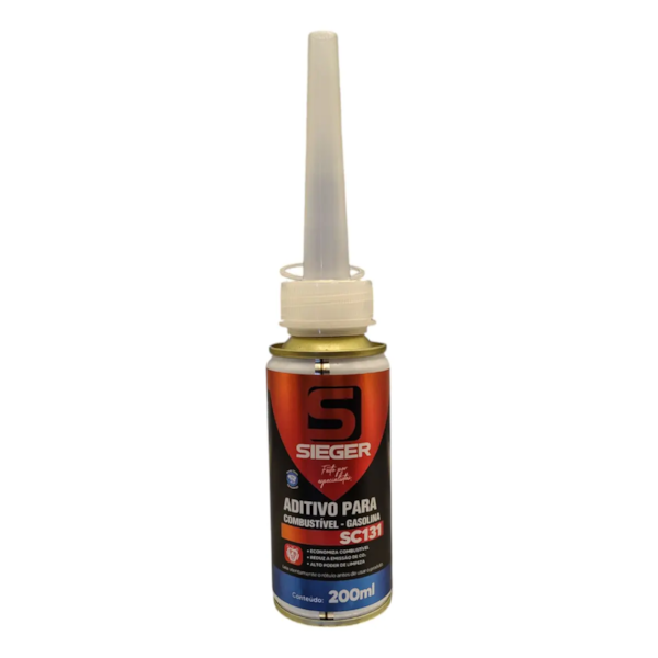 ADITIVO COMBUSTÍVEL GASOLINA 200ML SIEGER SC131 SG48094 - 64bd5819-40bb-4b9d-b6b0-82f261809767