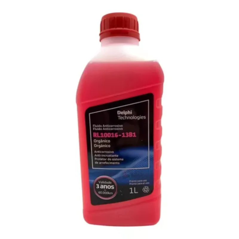 ADITIVO RADIADOR DELPHI DILUIDO (PRONTO USO) - ROSA 1LT