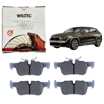 astilha Freio Traseira Para Bmw X1 2.0 16v WPW999