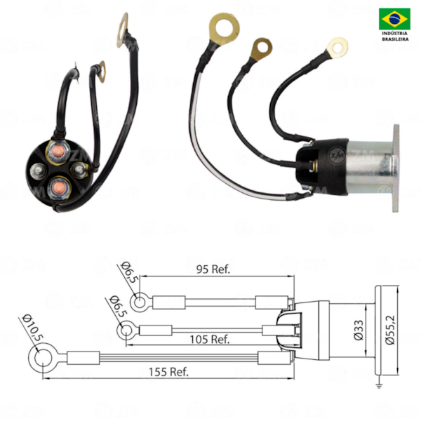 Automatico Partida Zm0291 1722R470 Similar Bosch 6033AD5138 - f6ee6b1e-6113-421a-8637-5a478b72486c