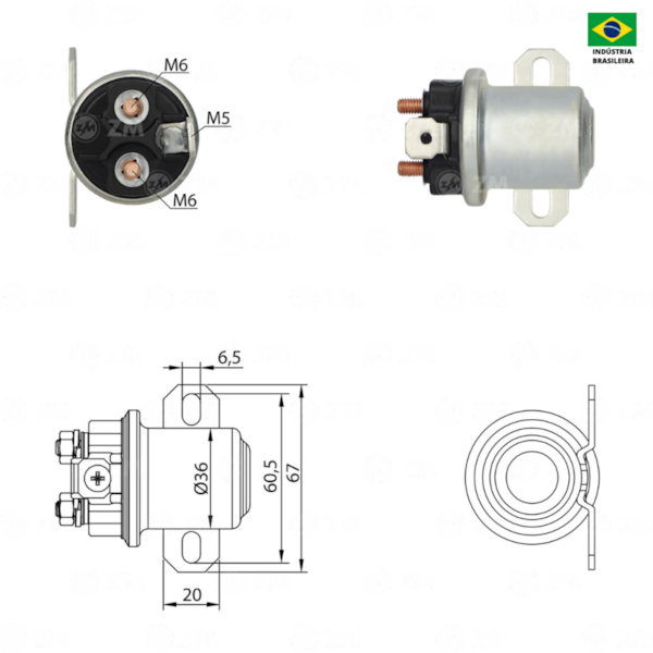 Automatico Partida ZM0407 8000 Similar Delco Remy 10512096 - efe1fd35-634a-415c-b672-c1085f20b55a