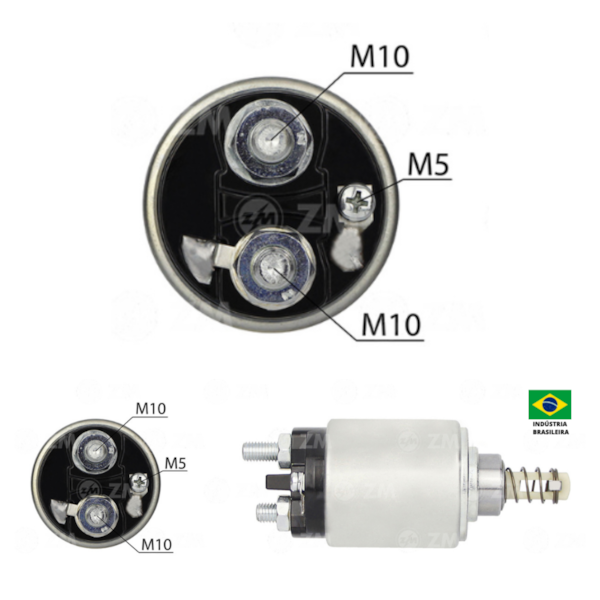 Automatico Partida ZM0631 5000 D Aplicavel Bosch 0001367303 - 42df83db-a972-4216-95f4-80e1558bd010