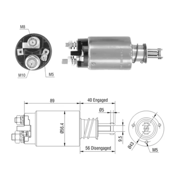Automatico Partida Zm0803 F100 Similar Bosch 1987BE2021 - 01bccc13-8639-49b9-bbb3-208e88a3d511