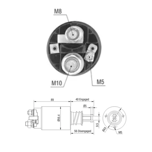Automatico Partida Zm0803 F100 Similar Bosch 1987BE2021 - 2ce0b51b-05cb-4977-ab7c-ea13890150a2