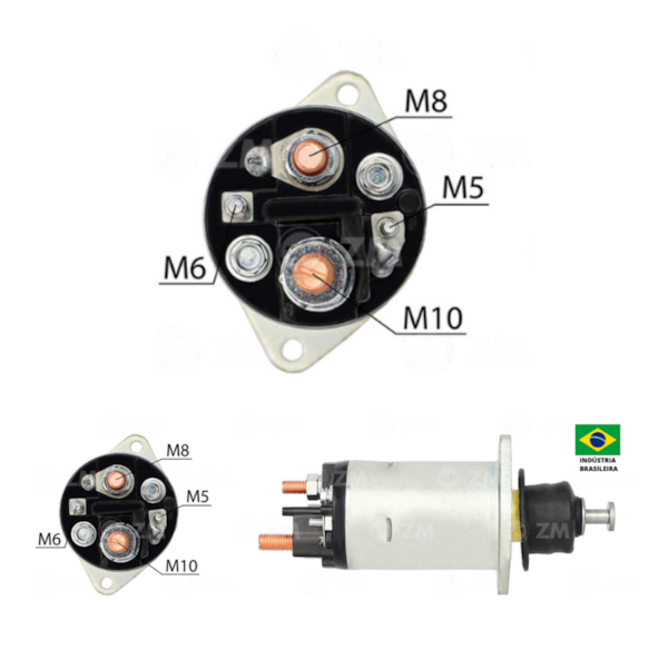 Automatico Partida Zm0817 28MT Similar Delco Remy 10484660 - 94d5efaa-0d50-4b7d-81d0-37c574cc432d
