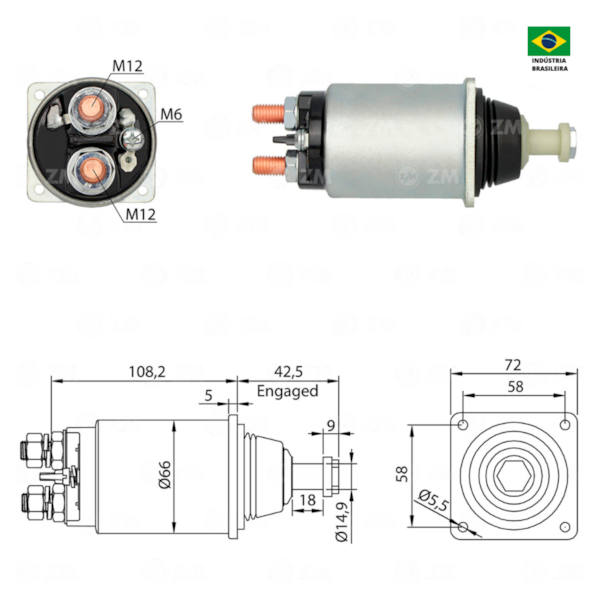 Automatico Partida ZM0832 L 2635 Similar Bosch 9330451071 - d3b8d51b-9c89-4ce1-aba5-3c949f7eef80