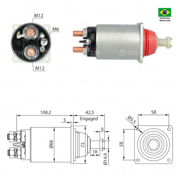 Automatico Partida Zm0833 144 Series Similar Bosch 19070037 - cfc1fe4f-7b6c-4083-b4fb-cfad5fcd462a