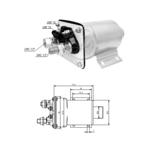 Automatico Partida Zm0950 50MT Similar Bosch F042010113 - 1050aa20-f94d-49fa-ab01-d9a2d99e9e12