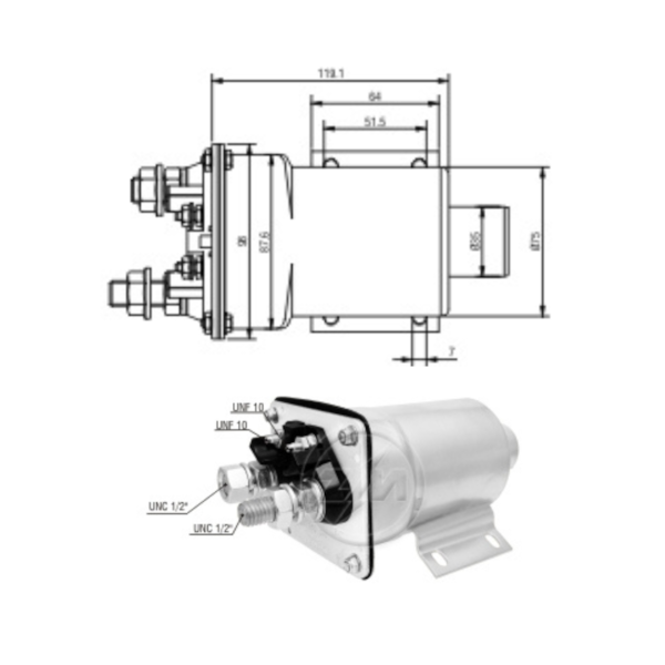 Automatico Partida Zm0950 50MT Similar Bosch F042010113 - 14c1dcc3-00ee-4520-9168-78de17853a9c