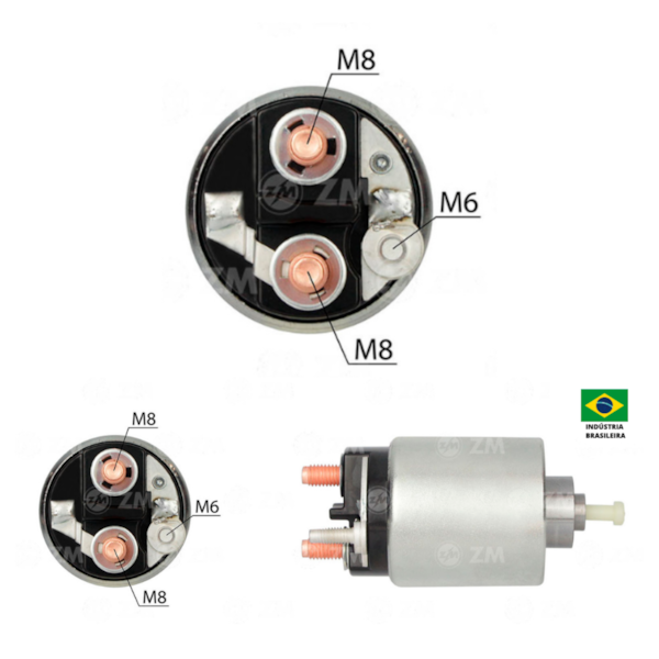 Automatico Partida ZM0961 Fusion Aplicavel Ford 1251700 - 14639a50-81c7-41ce-838c-80e5d6ff94ea