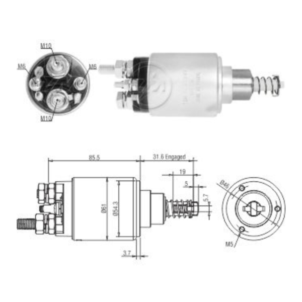 Automatico Partida ZM1732 Truck Similar Bosch 2339402155 - 30e40f80-3a17-424a-875a-91dfb9d94f93