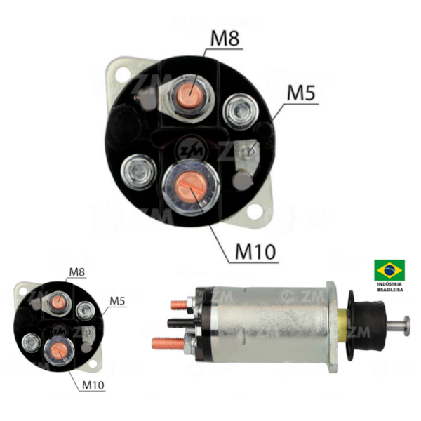 Automatico Partida ZM1818 Trator Similar Cummins 4941055 - 9ceed06e-9429-4f7f-99cf-d7bb1004f0c9