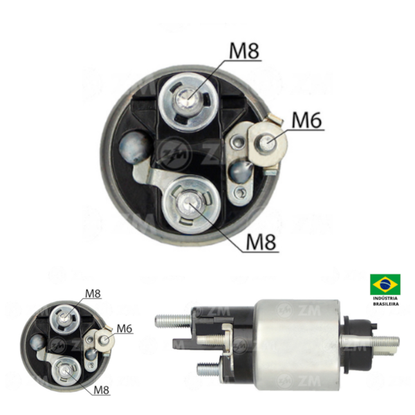 Automatico Partida ZM2708 X5 Aplicavel Denso DNS968  - 8c5b1b5d-5ee2-452f-a1ae-2a8a6dc18f21