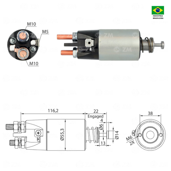 Automatico Partida ZM2897 9700 Similar Bosch 1987BE2023
                       - 8cd282d3-75e3-41bf-88ce-cf538f5cac58