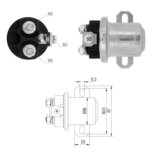 Automatico Partida ZM6408 LS Similar Delco 10479652
                       - 6c734f67-4540-4eaa-952b-8100af3a2820