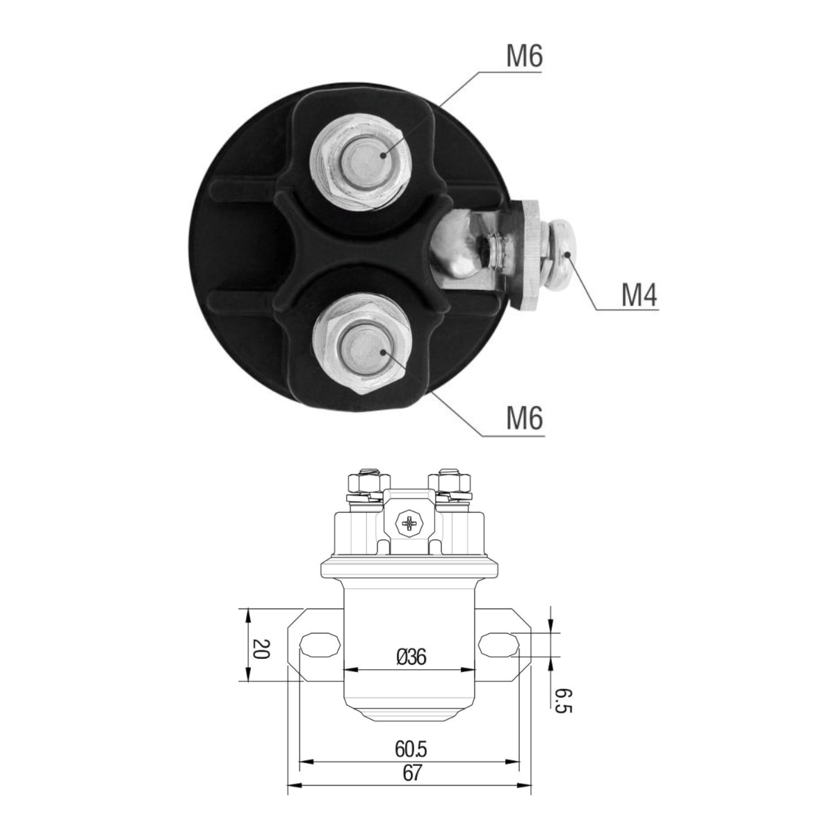 コロン Motor de partida 12V 8T 16853-63011 para escavadeira Kubota