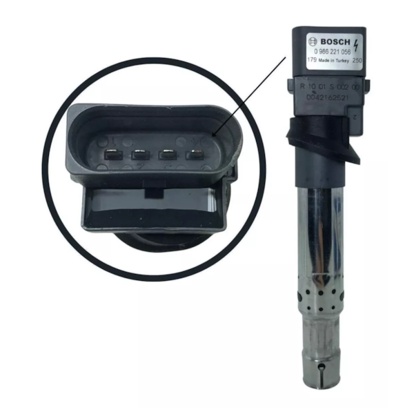 Bobina Ignição Q7 Passat Touareg 2005/2018 Bosch 0986221056 - ac19eaef-b119-4b13-be94-19509787ea10