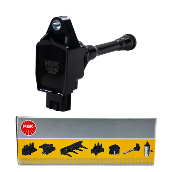 Bobina Ignição Tiida 07/.. Sentra 06/.. Livina 09/.. NGKU5280 - 133c012a-35a0-484f-a392-85df0dd4cac9