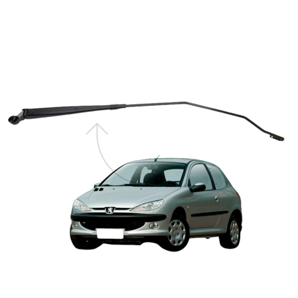 Braço Limpador 206 2001/2009 Direito GR0932D - 5970af86-253e-4246-b219-6d5b81ac2e8b