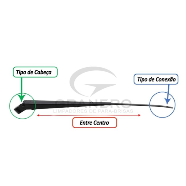 Braço Limpador Chevette Marajó Chevy Todods GR0718 - d492c097-ac9f-4bb6-a625-87119b8fce58