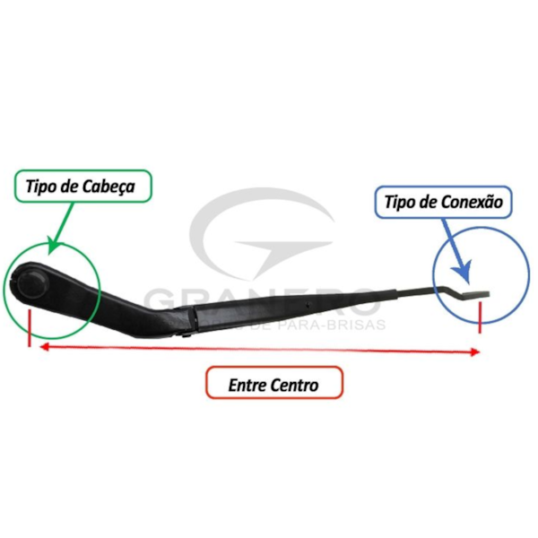 Braço Limpador Ford Novo Ka 2014/2021 Esquerdo GR0723E - 7afd2f91-5d7a-4c8d-b169-a9b8c9a88e96
