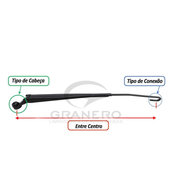 Braço Limpador Fox Crossfox Spacefox Todos GR0906E - ebda0f42-6724-4d47-ad77-99797aad626a