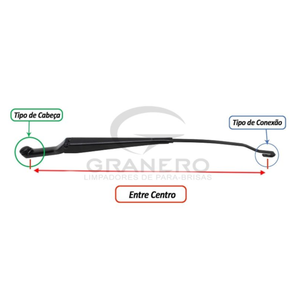 Braço Limpador Tempra Tipo Direito GR0788D - 66997f99-bcdb-4a0d-9638-fdef508e28ea