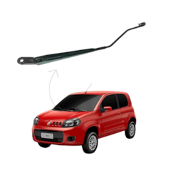 Braço Limpador Uno 2011/2014 Esquerdo GR0756E
                                  