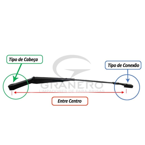 Braço Limpador Vw Jetta Tiguan 2018/2021 Esquerdo GR0992E - 39e6e08c-79ff-4f31-acf9-1e88a2420dfc
