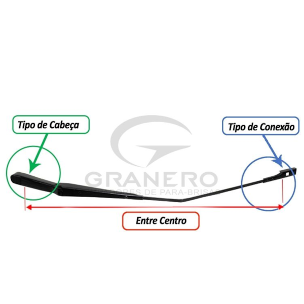 Braço Limpador Vw Polo Virtus 2018/2021 Direito GR0995D - 4fc88bea-74b5-4ca0-b74b-aa4398c9f9ce