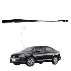Braço Limpador Vw Polo Virtus 2018/2021 Esquerdo GR0995E