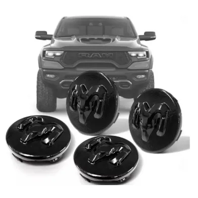 Calotinha Central Roda Dodge Ramp Preta (506214) - 1002710480