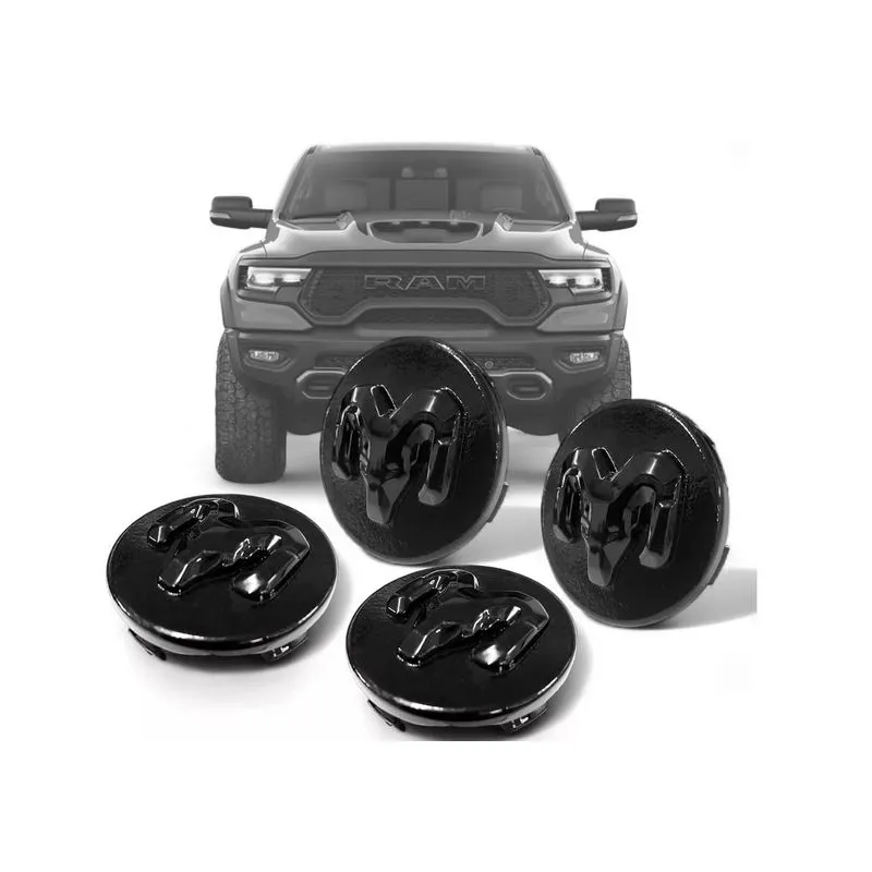 Calotinha Central Roda Dodge Ramp Preta (506214) - 1002710480