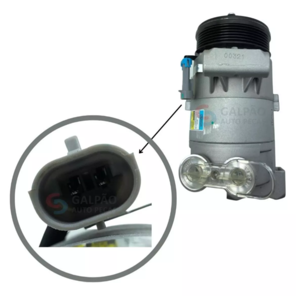 Compressor Ar Blazer S10 2.4 2.8 2001/2011 Delphi CS20020 - bf7ab6ff-ffb3-466e-a7ea-ab7340fe3dd2