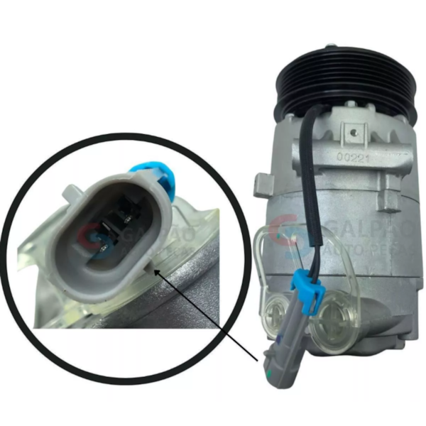 Compressor Ar Celta Corsa Prisma 1.0 8v CS10060 - af17e884-5bdb-4905-b044-eb3c0e354762