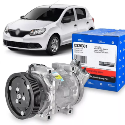 Compressor Ar Clio Megane Scenic 1.6 16v 1999/2009 CS20301