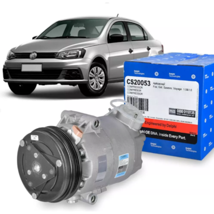 Compressor Ar Fox Gol Polo 1.6 8v 2008/2015 Delphi CS20053