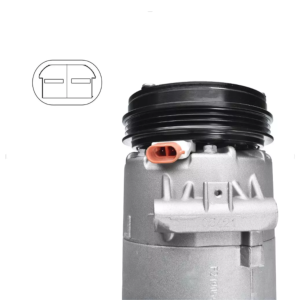 Compressor Ar Fox Gol Polo 1.6 8v 2008/2015 Delphi CS20053 - 2e449b12-d9e6-4ff5-9ef9-8f60e63bddbf