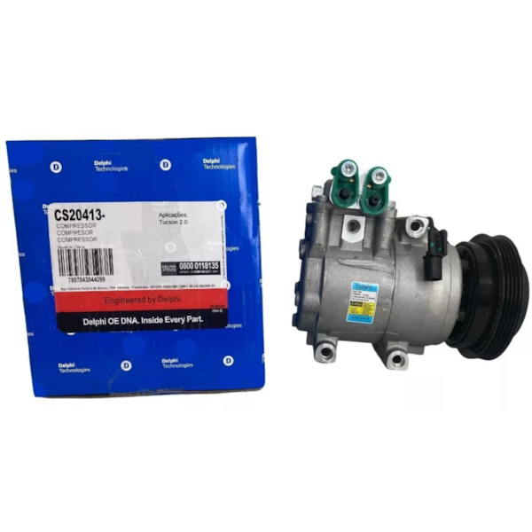 Compressor Ar Tucson 2.0 16v 2010/2015 Delphi CS20413 - c1f738c3-92fa-4ce9-ad9a-4bc02c5add76