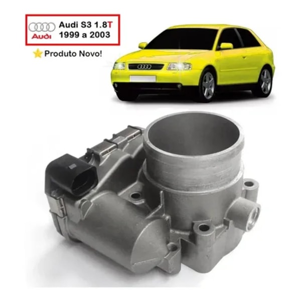 Corpo de Borboleta TBI VW Golf Audi A3 S3 TT 1.8 20V Turbo 06A133062C LST - 6b0bd0fb-b043-4cf4-a054-6d3d6d5148a9