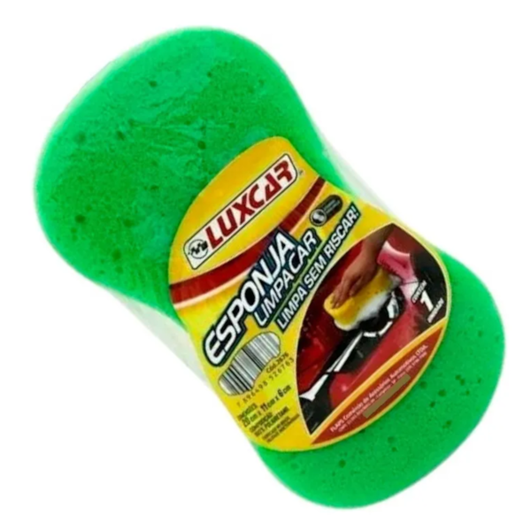 ESPONJA LIMPA CAR LUXCAR - MULTICOLOR - ca20ed8f-cb87-479e-86e3-55ec3a49ca8f