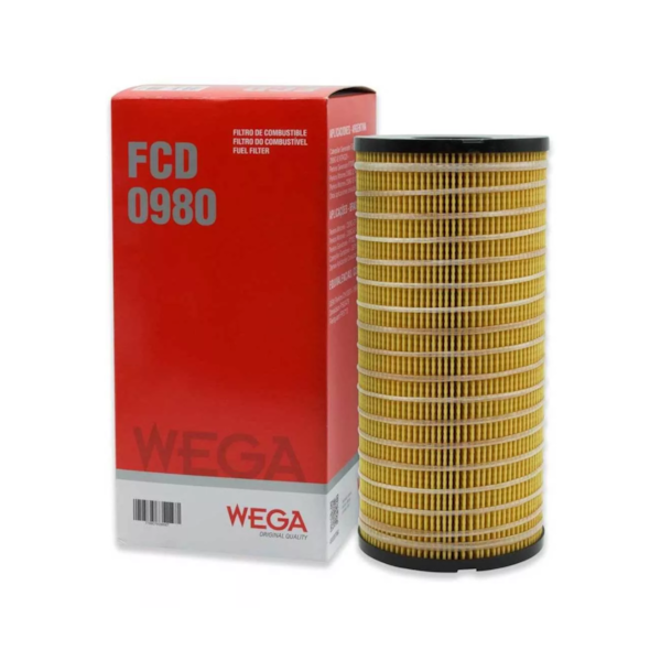 Filtro Combustivel Perkins 2306C - E14TAG Wega FCD0980 - ce356ea4-1430-4ab1-822e-1303f54a8c59