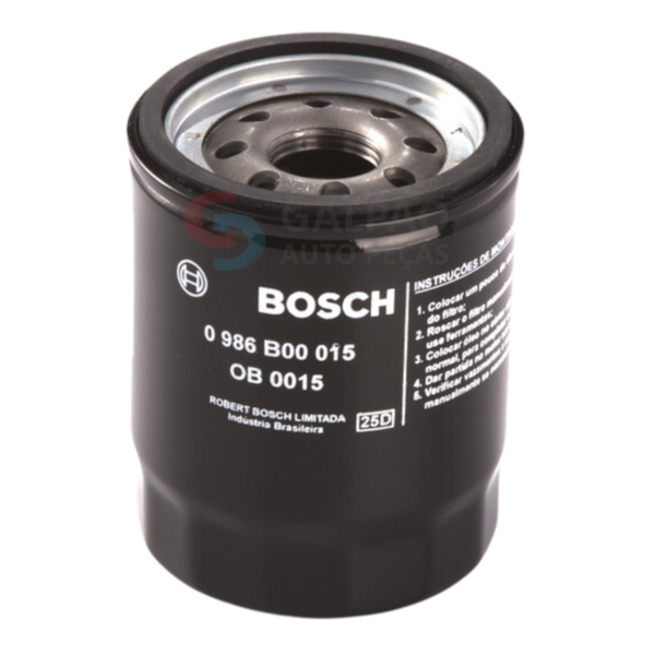 Filtro Oléo Doblo Idea Punto 1.4 2005/2016 0986B00015 Bosch - ef8262c8-43b1-461d-b55e-166860ffda61