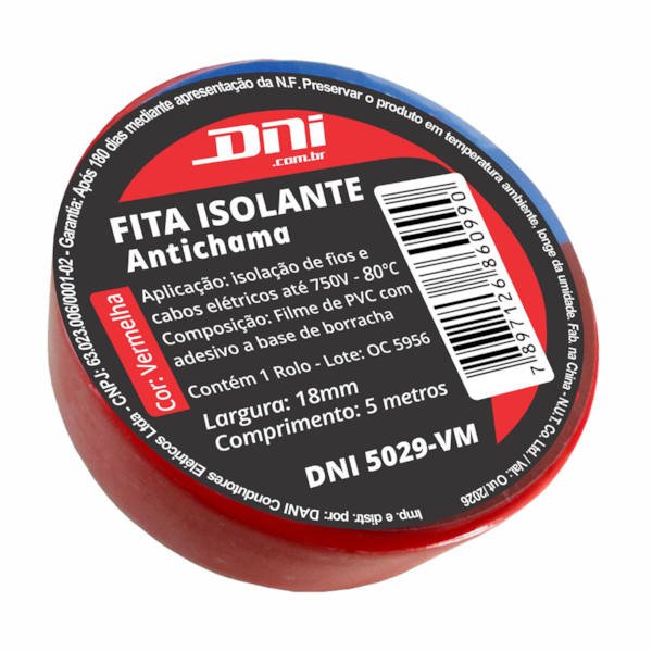 Fita Isolante Pvc DNI5029VM - d3c4d037-47e1-4778-99a4-bc235132ae3f