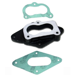 Flange Do Carburador Solex 2E E 3E Borracha - Novo Kit