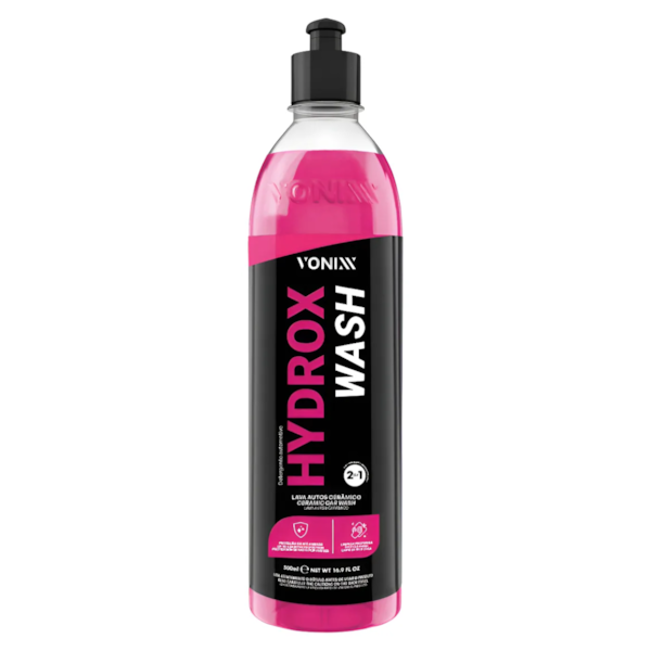 Hydrox Wash 500Ml - Lava Autos Ceramico 2 Em 1 - Vonixx - ec4d4c1a-a8b4-4817-aa47-0f1af32cca84