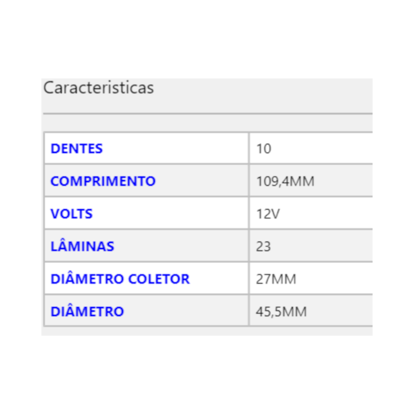 Induzido Partida Astra Blazer S10 Vectra Zafira Palio 123047 - 7bdc3b77-6bfa-4b27-b680-706485e80b2d
