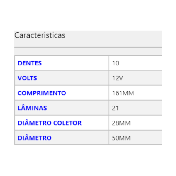 Induzido Partida Fox Polo Saveiro Spacefox Voyage 12v 123085 - 85a57804-5ec4-430c-b9ca-6591ea1ce552