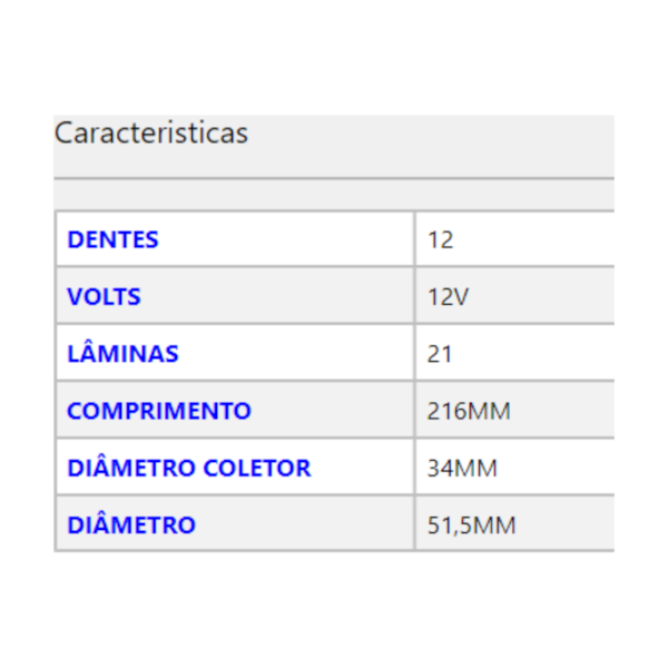 Induzido Partida Palio 1.6 Tipo Tempra Traffic 1.7 123086 - 4d6a2f60-e6f4-4a49-b37b-d18347b74ab3