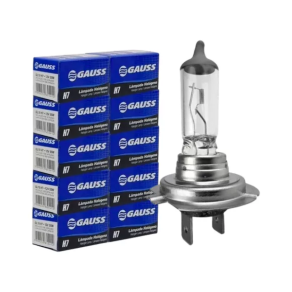 KIT 10X lampada H7 12V 55W STD GAUSS GL19H7 - 60802f58-1202-455c-a147-b31e5d3f1031